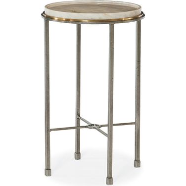 Accent Table In Satin