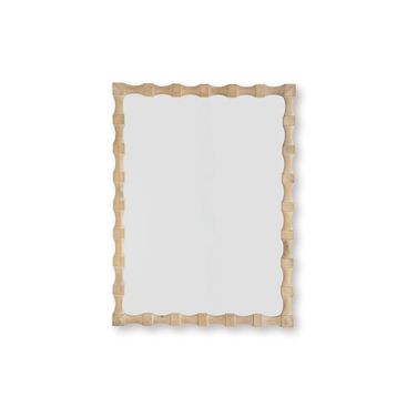 Acelmore Accent Mirror In Light Brown