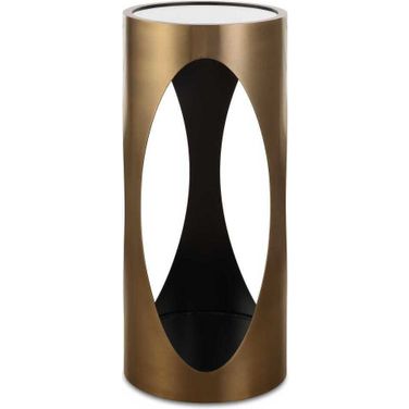 Achilles Brass Drink Table In Brass