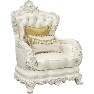 Acme Adara Chair With 2 Pillows