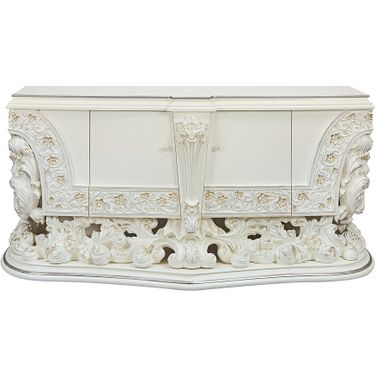 Acme Adara Dresser In Antique White Finish