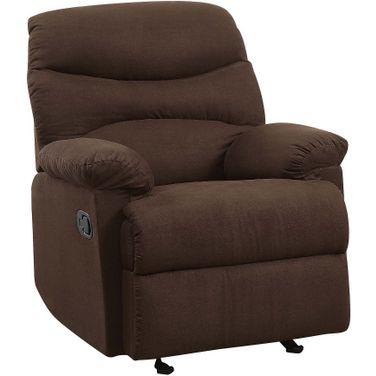 Acme Arcadia Motion Recliner In Chocolate