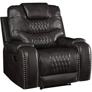 Acme Braylon Motion Recliner In Magnetite Pu