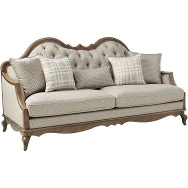 Acme Chelmsford Sofa in Beige