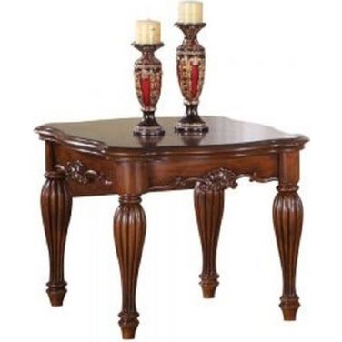 Acme Dreena End Table in Cherry