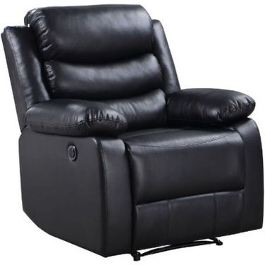Acme Eilbra Power Recliner In Black Pu