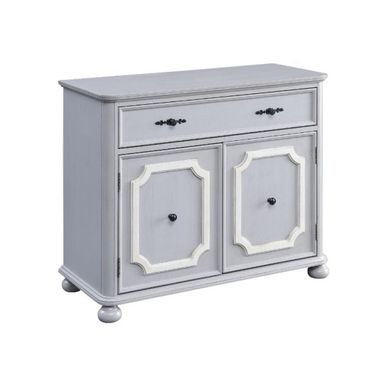 Acme Enyin Cabinet In Gray Finish