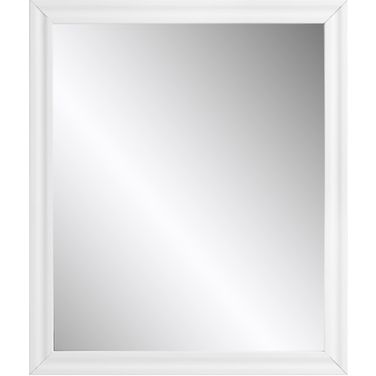 Acme Gaines Mirror In White High Gloss Finish