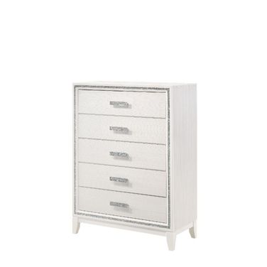 Acme Haiden Chest In White Finish