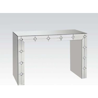 Acme Hessa Console Table In Mirrored