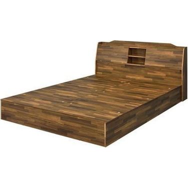 Acme Hestia Queen Bed In Walnut Finish
