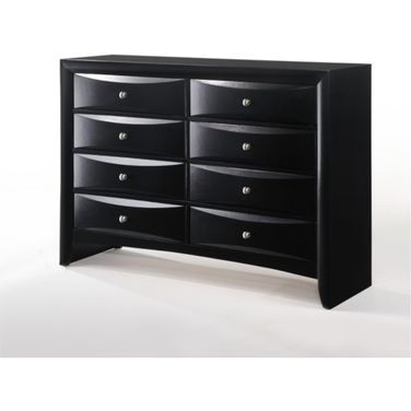 Acme Ireland 8-Drawer Dresser in Black