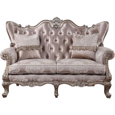 Acme Jayceon Loveseat With 2 Pillows