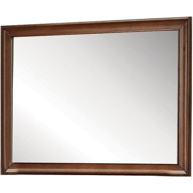 Konane Mirror In Brown Cherry