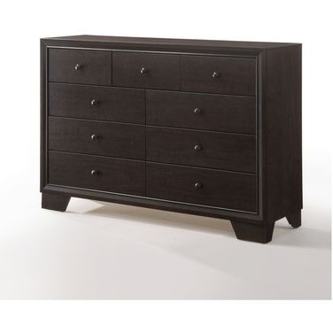 Madison 9-Drawer Dresser in Espresso
