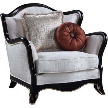 Acme Nurmive Chair With 2 Pillows