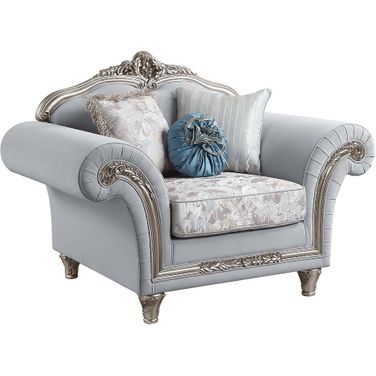Acme Pelumi Chair With 3 Pillows