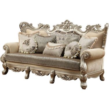 Acme Ranita Sofa With 7 Pillows