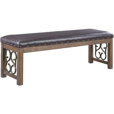 Acme Raphaela Bench In Cherry Finish