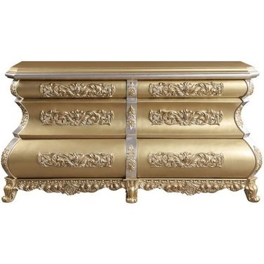 Seville Dresser In Gold Finish
