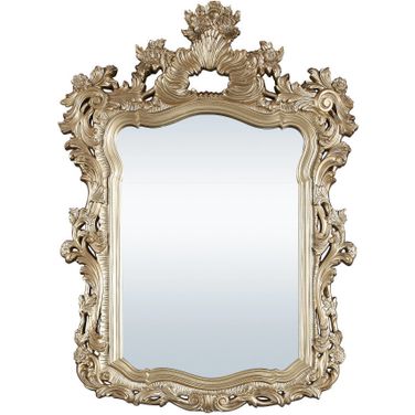 Acme Seville Mirror In Gold Finish