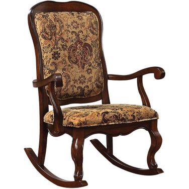Acme Sharan Rocking Chair In Cherry
