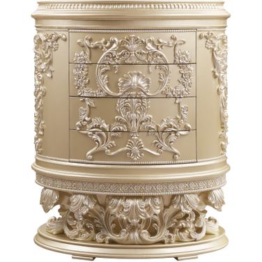 Acme Vatican Chest In Champagne Silver Finish