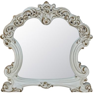 Acme Vendom Mirror In Antique Pearl Finish