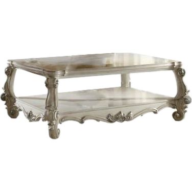 Acme Versailles Coffee Table Bone White