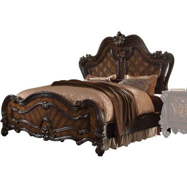 Versailles Eastern King Bed In Cherry Oak