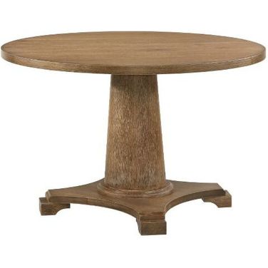 Acme Yotam Dining Table In Salvaged Oak Finish