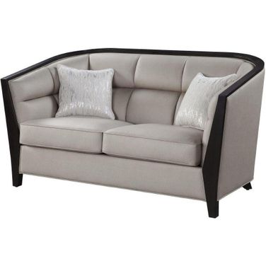 Acme Zemocryss Loveseat With 2 Pillows
