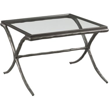 Milan Bunching Coffee Table In Hammered Steel