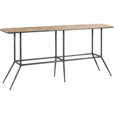 Sorrento Sofa Table In Tumbled Light Emperador