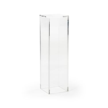 Acrylic Pedestal Large In Clear