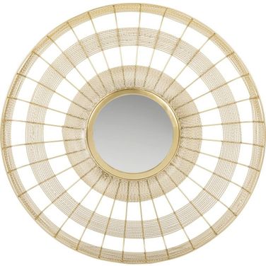 Acton Shiny Brass Finish Mirror