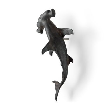 Acus Large Hammer Head Shark Wall Decor In Black