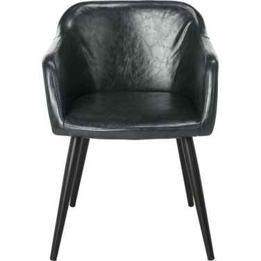 Adalena Dark Grey Accent Chair