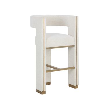 Adamina Barstool In Rhea Light Barley