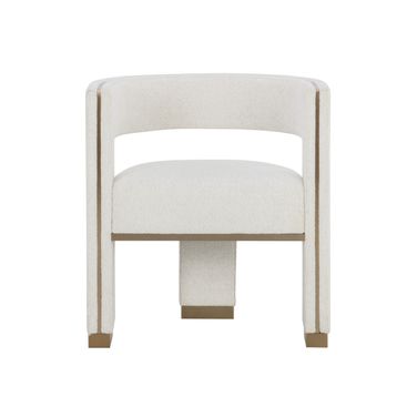 Adamina Dining Armchair In Rhea Light Barley