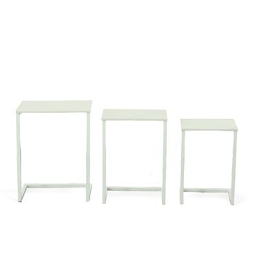 Addison Nesting Table Set In White