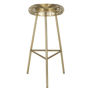 Addison Wire Weaved Contemporary Counter Stool