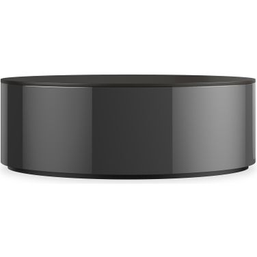 Adele Oval Cocktail Table In Bronze