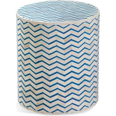 Aden Accent Table In Blue