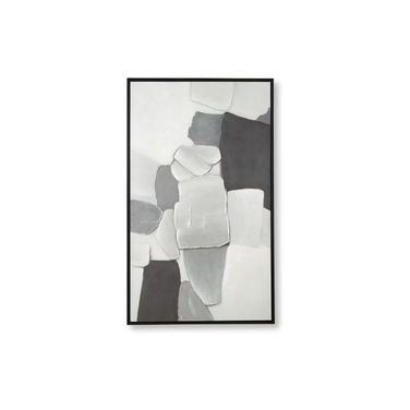 Adilson Wall Art In Black and White and Gray