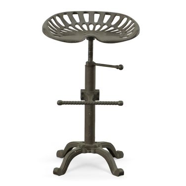 Adjustable Tractor Seat Barstool In Industrial