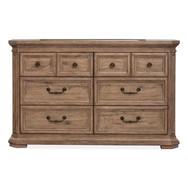 Adler Court Drawer Dresser In Florentine Walnut