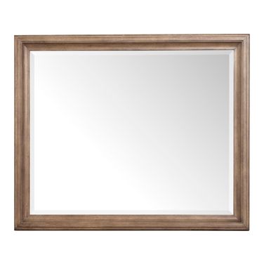 Adler Court Landscape Mirror In Florentine Walnut