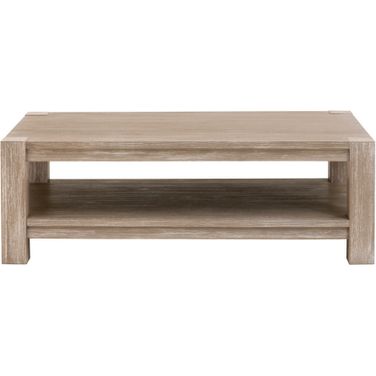 Adler Rectangle Coffee Table In Natural Gray