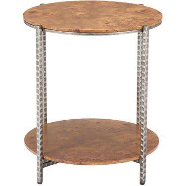 Adna Side Table In Brown